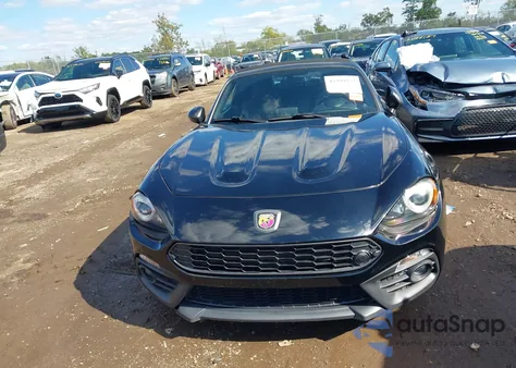 2018 Fiat 124 Spider Abarth from USA, damaged, VIN JC1NFAEK1J0137743